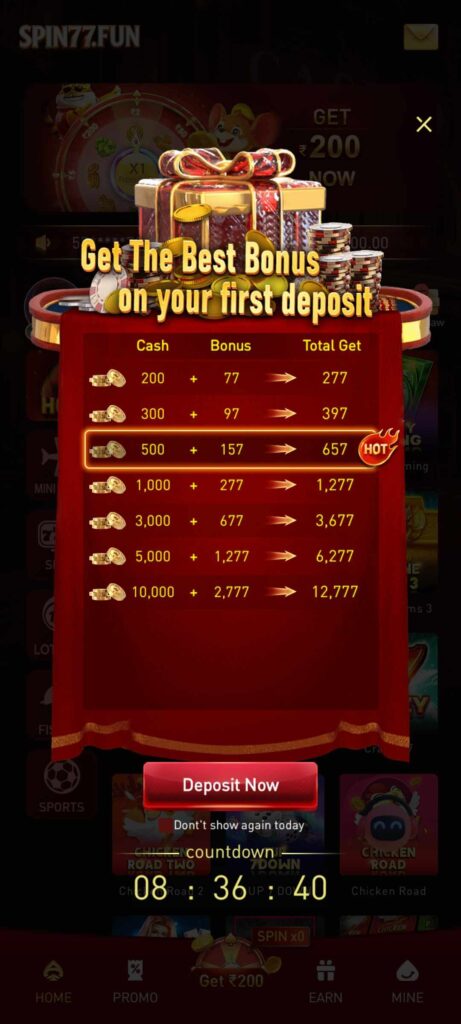 Spin77 Game APK